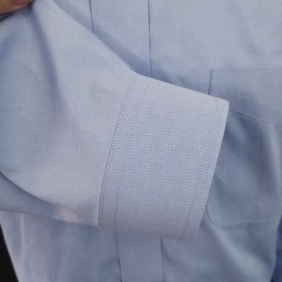 LL BEAN Men's Long Sleeve Traditional FIt Sz 18 - Picture 5 of 8